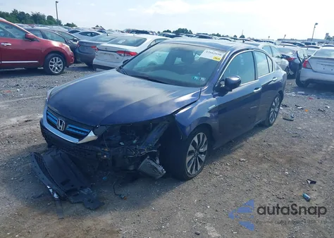 2015 Honda Accord Hybrid Exl из США, поврежденный, VIN 1HGCR6F57FA007573